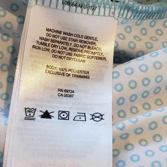 Columbia Omni Freeze Zero Womens Size Large Activewear Tank Dress Teal Green - Picture 7 of 9